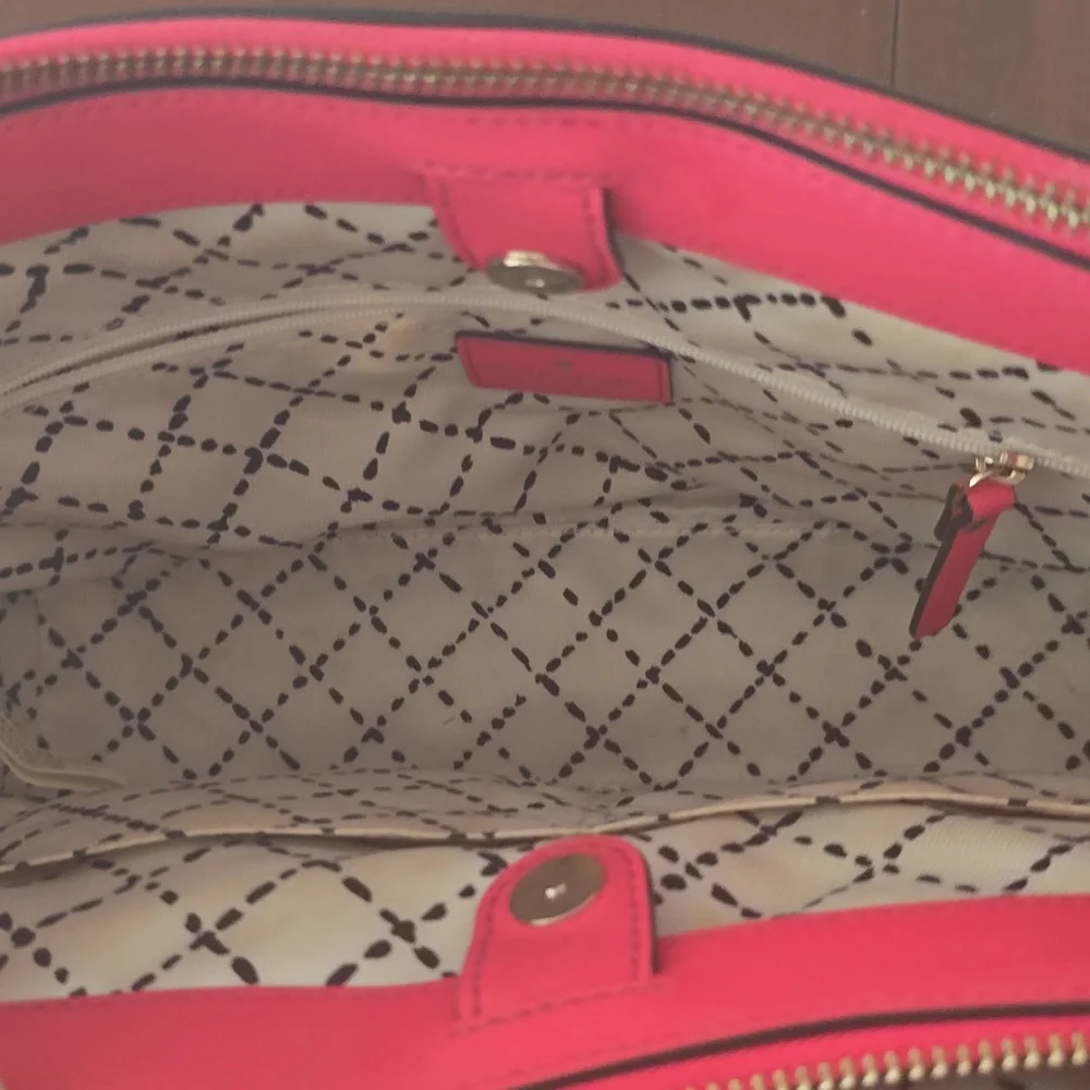 kate spade Coral Pink Leather Satchel